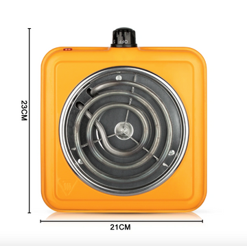 Orange Electric Hot Plate