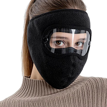 Black Winter Face Mask